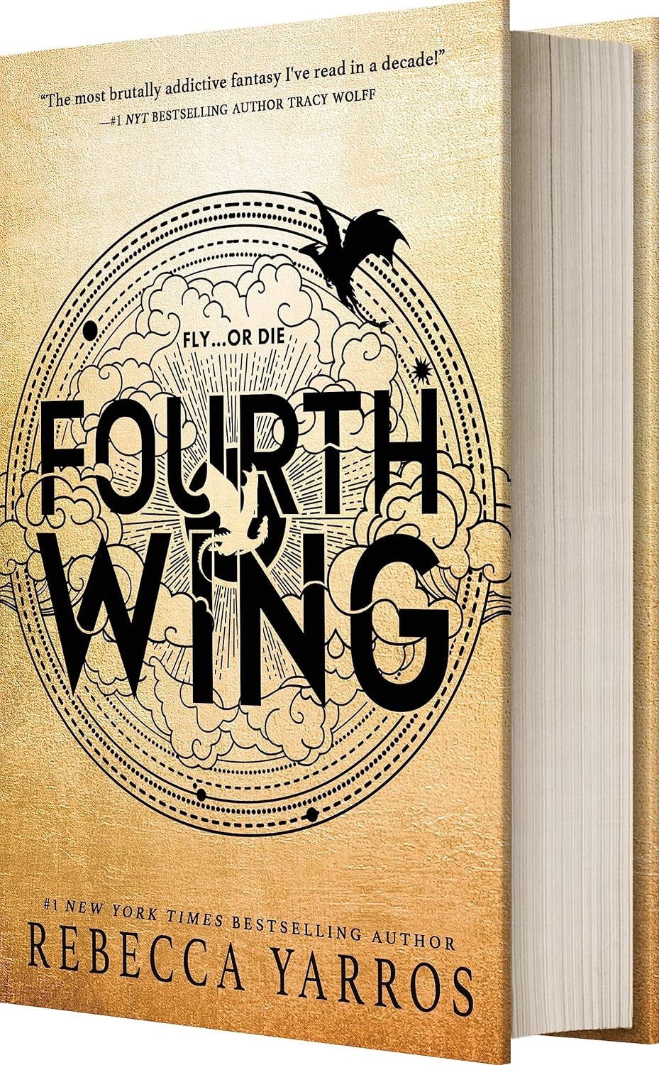 Fourth Wing by Rebecca Yarros (HARDCOVER)