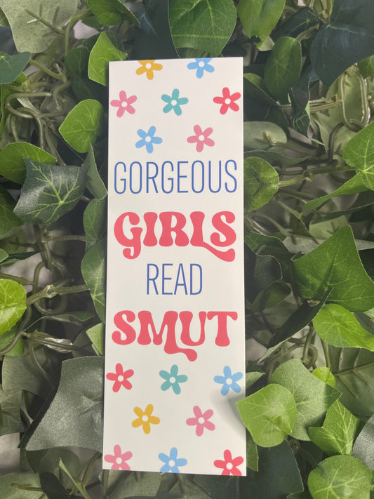 Gorgeous Girls read Smut Bookmark